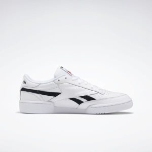 Adidasy Męskie Reebok Club C Revenge Białe/Czarne PL 37PLBMF